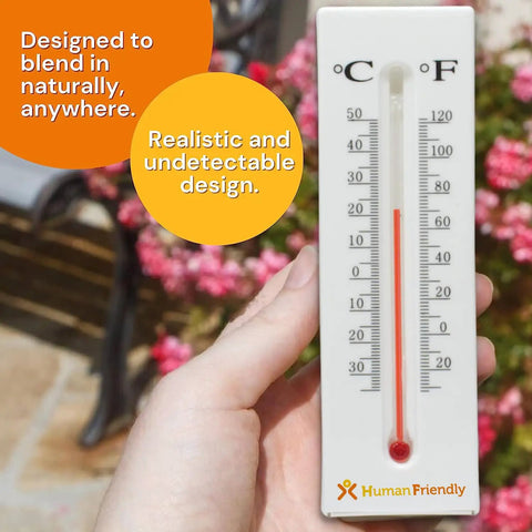 Hidden Key Safe That Doubles As A Real Thermometer Diversion Safe For Indoor And Outdoor Use With A Hidden Compartment Discreet Storage For Keys Money And USB Drives