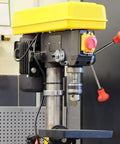 No Sweat Drill Press Return Spring Assembly Quill Feed Steel Coil Replacement With Guide Sleeve shown on a drill press.