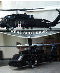 Awesome Rescue Helicopter Building Kit With 4 Soldier Minifigures Lego Compatible Military Model 692 Pieces Realistic Black Hawk