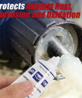 Applying Multi Purpose Lithium Grease For Automotive Bike And Garage Gear Lubricant High Temp Heavy Duty NLGI 2 With Brush