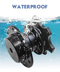 Steering Wheel Quick Release Hub Boss Kit Six Hole Snap Off Adapter Built Dang Tough Steel in water, showcasing waterproof feature.