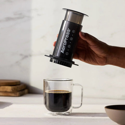 Barista Level Portable Coffee Maker With Chamber And Plunger And Filters For Espresso Style Brews On The Go Quick Coffee Machine