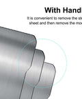 Close-up of 2-Pack Flexible Build Plate Set for Anycubic Photon Mono 4 and Mono 4 Ultra, showing spring steel sheets with handles.