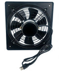 Heavy Duty Window Exhaust Fan Wall Mounted Ventilation Extractor For Home Garage Office Basement Industrial Grade 12 Inch