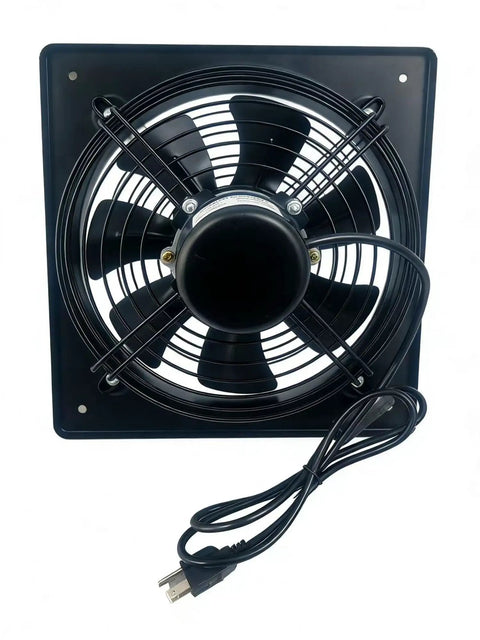 Heavy Duty Window Exhaust Fan Wall Mounted Ventilation Extractor For Home Garage Office Basement Industrial Grade 12 Inch