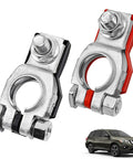 Pair Of Premium Nissan Battery Terminal Connectors For Rogue Maxima And Murano Positive And Negative Posts OEM 243407F000 243407F001