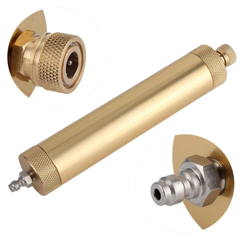 Heavy Duty High Pressure Oil Water Separator For PCP Pumps And Air Compressors Pro Grade 30MPa Filtration System brass material