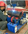 Beefed Up Workhorse Wheel Welding Tank Turning Rolls With Linkage Roller And Welding Positioner For Welding Equipment Support 3000 Kg Load Capacity 70 To 1200 Mm Diameter Range 370W Motor Adjustable Speed 150 To 1000 Mm Min. Welding pipe on turning rolls