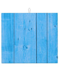 Ultra Absorbent Wood Grain Dish Drying Mat For Kitchen Counter With Microfiber Surface, Machine Washable, 16 By 18 Inches, blue pattern