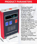 Portable Surface Roughness Tester And Profilometer With Calibration Block, Ultra Precise 0.01 μm Accuracy, LED Display