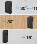 Adjustable Doorbell Angle Mount For Blink 1st Gen And REOLINK WiFi Video Doorbell With 30° and 15° tilt options on display