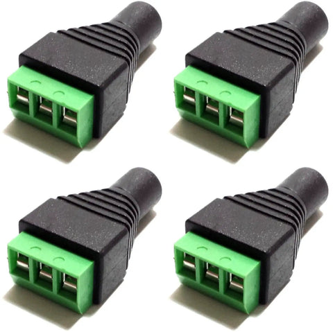 No Sweat Three Point Five Millimeter Stereo Jack To Screw Terminal Adapter For Quick Wiring Builds Sweet For Do It Yourself Audio Projects With Four Pieces