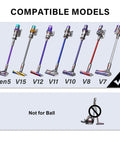 Image showing compatible vacuum models Gen5, V15, V12, V11, V10, V8, V7 for 6 In 1 Accessory Tool Kit Attachment Set With Extension Hose.