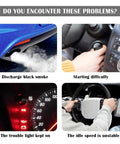 Engine oil pressure sensor replacement PS404 troubleshooting issues like black smoke and starting difficulty in vehicles.