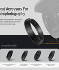 Telescope Adapter M48X0.75 To M42X0.75 And M42X1 Female To M42X0.75 Male, Converts To T2 Male with camera compatibility list