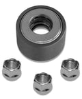 Beast Pro Wheel Stud Installer Tool Kit showing rotating bearing and three silver hex lug nuts for cars and light trucks