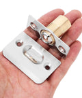 4 Sets Adjustable Door Ball Catch Latch With Strike Plate For Wood Doors Stainless Steel And Copper Interior Closet Cabinet Easy Install Durable