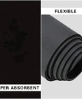 Heavy Duty Floor Protection Mat For Electric Scooter 51 By 16 Inches Absorbent And Flexible Non Slip Durable Shielding Floors