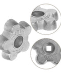 Top Shelf 6 Pack Aluminum Gas Valve Handwheel Hexagon Replacement Handle For Cylinder Regulators Quick Swap Tool Easy Install No Tools Needed, close-up