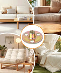 Solid As A Rock Furniture Leg Mounting Plates 4 Pack Fixes Wobbly Sofa Chair And Cabinet Feet No Sweat Diy Repair Kit With All Necessary Screws Included, steel mounting plate showcased with various furniture.