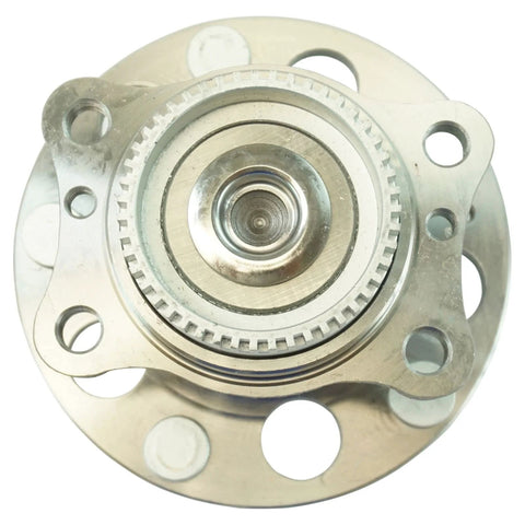 Top view of Beefed Up Rear Left Or Right Wheel Bearing And Hub Assembly For Hyundai Elantra 2011 2016, Elantra Coupe 2013 2014