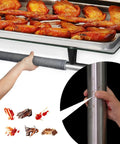 Refrigerator Door Handle Cover Set Of 2 Velcro Covers Keep Handles Clean From Smudges, Fingerprints, Drips, And Food Stains, Gray