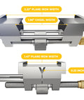 Precision Honing Guide For Chisels And Planer Blades Sharpening Jig Fits Chisels 0.25 To 1.96 Inches And Planer Blades 1.41 To 3.22 Inches