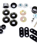 Upgrade Your Daily Driver And Ditch That Rattle Heavy Duty Front Suspension Bushing Kit For 2008 To 2014 Subaru Forester Impreza synthetic elastomers and zinc plates.