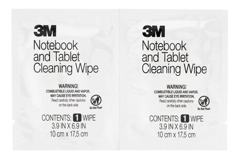 Notebook Screen Cleaning Wipes For Electronics, Non Abrasive Premoistened Wipes For Easy Wipe Down, 3.9 x 6.9 inches, 24 count