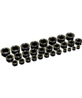 Bolt Biter Wrench Insert Set, 30-Piece SAE and Metric Kit for Damaged Fasteners displayed in rows on a white background