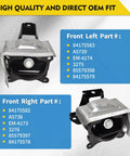 Front Left And Right Engine Mount Set For 2014 2018 Chevrolet Silverado 1500 And GMC Sierra 1500, 2015 2020 Tahoe Sub...