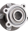 Close-up of a Rear Wheel Bearing and Hub Assembly for Ford Bronco Sport 2021-2023, Ford Escape AWD 2020-2022, and Lincoln Corsair AWD 2020-2022