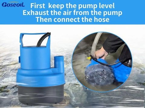 Universal Descaling Kit For Gas And Electric Tankless Water Heaters With 1/2 HP Submersible Pump and instructions.