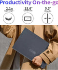 15.6 Inch Portable Monitor Fhd 1080P Usb Type C Hdmi IPS Glare Free Gaming Laptop External Display, ultra-slim design, lightweight