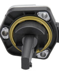 1J0907660B Oil Level Sensor Replacement For Audi A8 D2 3.7L, close-up view of sensor connector and mounting