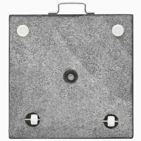 Granite Parasol Base For Square Shape Umbrellas Heavy Duty Patio Umbrella Stand For Pool Deck Yard Garden Black Durable Weight
