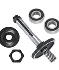 Arbor Assembly For Delta Unisaw Right Tilt With Blade Nut Bearings Blade Collar And Pulley Nut Replaces Part 422043030003 1 Set