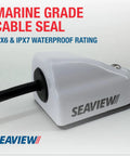 Horizontal 90 Degree Cable Gland Marine Grade Waterproof Cable Pass Through Seal For Boats And Marine Electrical Wiring