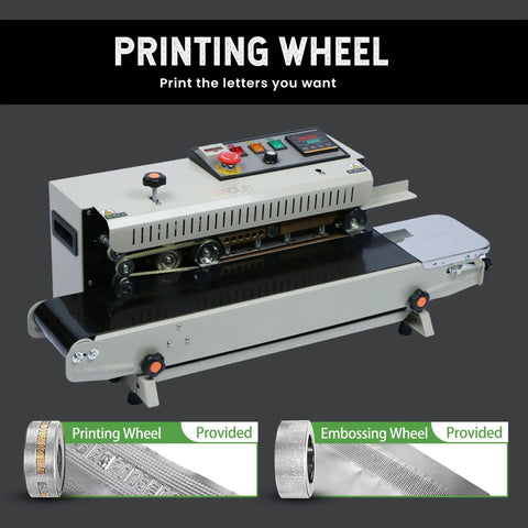Continuous Bag Band Sealer With Digital Temperature Control For 0.02 To 0.08Mm Pvc Film Industrial Packaging Equipment That Gets It Done Daily Without Breaking A Sweat