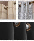 Pro Electric Curtain Punch Machine With Knives For Workshop Cutting And Punching Blinds Tools 48mm And 53mm Dies Heavy Duty, showcasing grommeted fabric examples.