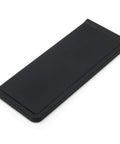 Ultra Thick Espresso Tamping Mat For Large 5x12 Inch Coffee Bar Station Silicone Tamper Pad With Non Slip Grip Portafilter Stability And Countertop Protection For Home Baristas, black mat on white background
