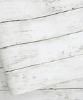 Peel And Stick White And Gray Wood Shiplap Wallpaper 17.7 By 118 Inches Self Adhesive Removable Wall Covering With Realistic Wood Grain