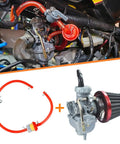 PZ20 Carburetor Kit With Air Filter CDI Box Ignition Coil Starter Solenoid Relay And Voltage Regulator For 50cc to 125cc vehicles
