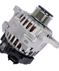 Drop In Alternator Replacement For Hyundai Veloster 2013 To 2017 And Kia Soul Forte Koup Forte5 Rio 2012 To 2017 1.6L 110A 12V CW 6 Groove 373002B760 11609 Compatible, side view