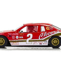 Ford Thunderbird 1:32 Slot Race Car Digital Plug Ready DPR Red White Cheers No 2 with full interior and badass exterior side view