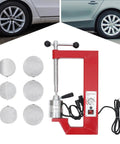 Spot Tire Vulcanizing Kit For Cars And Trucks 110V With 6 Molds, DIY Garage Tire Repair Tool Set