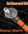 Digital Torque Wrench With LCD Display And Buzzer 0.44 To 8.8 Ft Lb Or 0.6 To 12 Nm shown against an engine background
