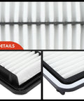 Close-up of Engine Air Filter For Subaru Impreza Legacy Outback WRX Forester Tribeca Keeps Your Ride Breathing Easy with Premium Filtration
