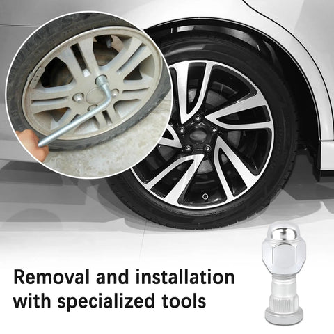Wheel Studs And Lug Nuts Set M12x1.25 For Subaru Outback Legacy Forester 2 Sets Must Have Gear with installation process shown