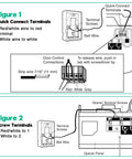 Image showing installation guide for Multi Function Garage Door Opener Control Panel Wired Wall Keypad Replacement Compatible With Liftmaster.